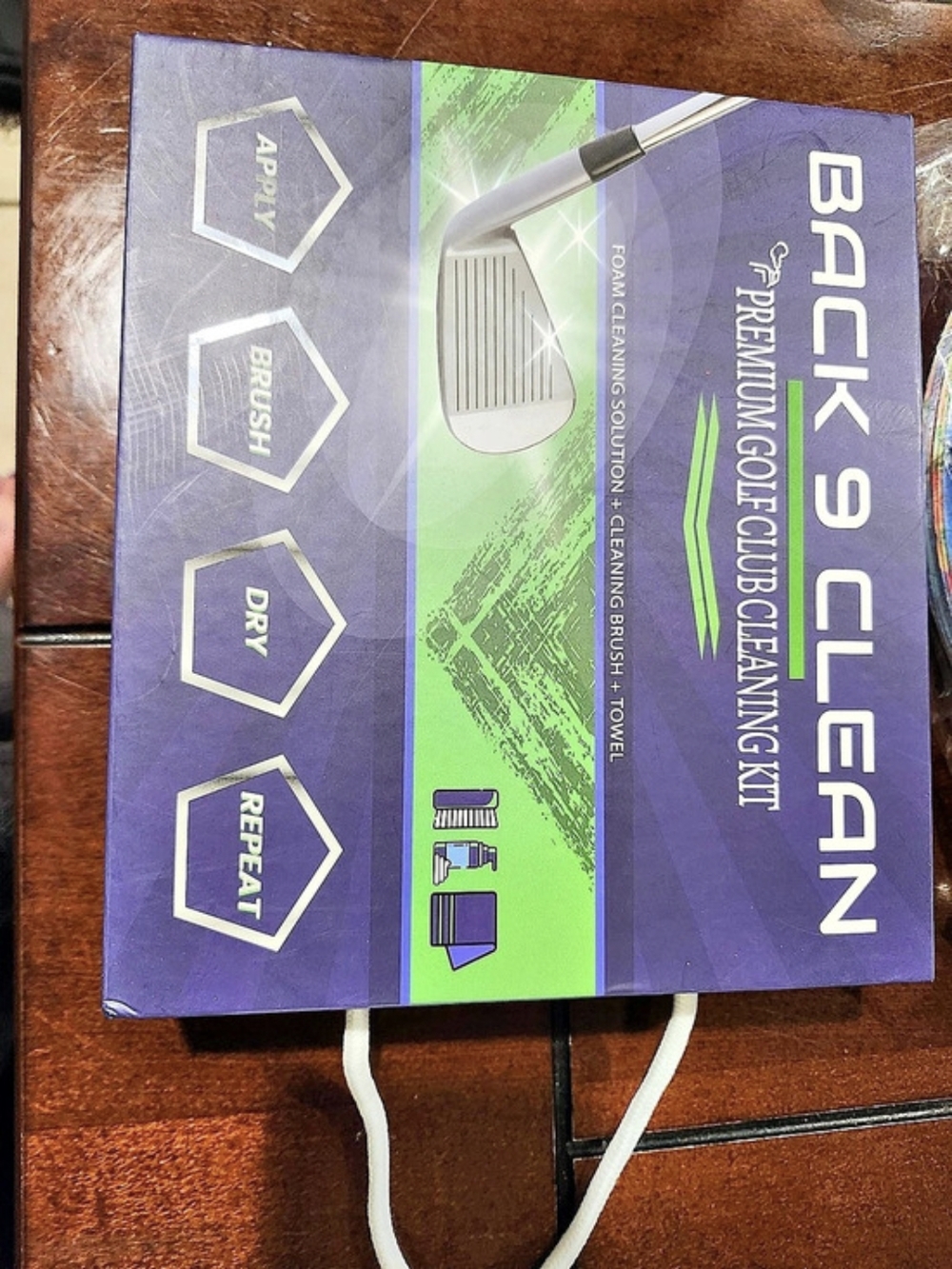 Back 9 Clean Premium Golf Club Cleaning Kit Golf Club Cleaning Kit NWT